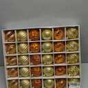 Christmas Ornaments Set 30ct Christmas Tree Decoration Ornament Balls Decor Baubles for Xmas Trees Decor Holiday Party Wedding Decoration