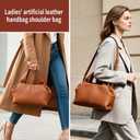 women Cloud Fashion Handbag, Soft Leather tote handbag, Adjustable Shoulder Strap, dumpling bag Satchel Clutch Purse