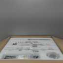 XINGQI Chandeliers for Dining Room 8-Lights Over Table, Brushed Nickel Kitchen Island Light Fixture Modern Chandelier with Glass Lampshade Sputnik Chandeliers for Living Room