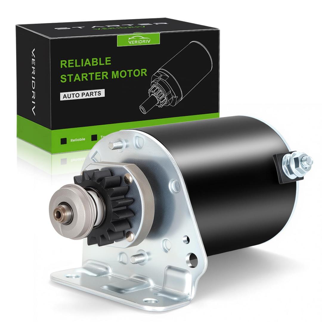 Gear Starter 5742N 497595 16 Teeth - Replacement for Briggs and Stratton 7HP-18HP, John Deere, Cub Cadet, Toro Mowers and Tractors - Replaces 497594, 390838, 391423, AM122337