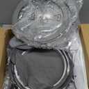 CAROTE 27pcs Ceramic Cookware Set Nonstick, Pots and Pans Set Non Stick, Non Toxic Cookware Detachable Handles, Dishwasher/Oven Safe, RV/Camping Cookware, Pan and Pot with Kitchen Utensils, Dark Gray