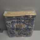 RUGSURE Washable Area Rugs - Perfect for Living Room, Bedroom, Kids Room, Nursery - Stain & Water Resistant Non-Slip, Pet & Child Friendly, Vintage Tribal Area Rugs (Navy, 2'6'' x 8')