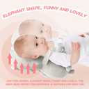 Baby Toddler Head Protector, Baby Head Protection Backpack, Adjustable, Lightweight and Breathable, Grey Elephant
