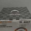 PXN PC Racing Wheel, V3 PRO 180 Degree Universal USB Car Sim Game Steering Wheel with Pedals for PC, Xbox One, Xbox Series S/X, PS3, PS4, Switch (Orange)