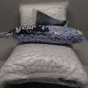 QUTOOL Cooling Pillow for Sleeping, CertiPUR-US Shredded Memory Foam Queen Pillow Set of 1, Cool Pillow for Hot Sleepers Adjustable Firm Pillow for Side, Back, Stomach Sleepers Soft Yet Support, White