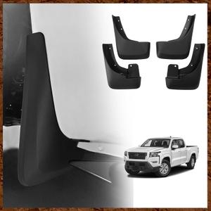 Muslogy for Frontier 2025 2024 2023 2022 Accessories Mud Flaps Splash Guards Mudguards 4PCS Front & Rear Splash Guard No Drilling Required Compatible with Nissan Frontier 2022-2025 (S/SV)