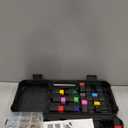 16" Professional Rivet Nut Tool Kit - Lever-Style Rivnut Tool with Visual Stroke Indicator, Nutsert Tool Kit Includes 15 Metric & SAE Mandrels for Threaded Inserts