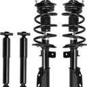 YITAMOTOR Front Complete Struts Rear Shocks Suspension Compatible with 2008-2012 Buick Enclave, 2009-2012 Chevy Traverse, 2007-2012 GMC Acadia, 2007-2010 Saturn Outlook