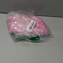 Polecasa Heavy Duty Diamond Large Mesh Laundry Bag with ID Tag and Locking Drawstring Closure - 24 x 36 inches - Laundry Hamper Liner, Washable Laundry Bags for Travel, Sports, Dorms (Pink)