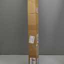 LazBlinds No Tools No Drill Cordless Zebra Blinds 40x72, Grey