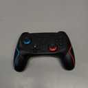 Matbip Wireless Controller for Switch/Switch Lite/Switch OLED/Switch 2, Wireless controller with 2 back buttons, 3-level TURBO adjustable (blue&red)