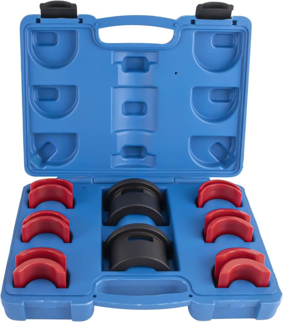 Universal Motorcycle Bike Fork Seal Driver Tool Kit 14Pc Fork Seal Installer Driver Set 35-50MM