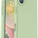 Vooii Compatible with iPhone 16 Plus Case, Liquid Silicone Upgrade [Camera Protection] [Soft Anti-Scratch Microfiber Lining] Shockproof Phone Case for iPhone 16 Plus 6.7 inch - Matcha