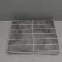 Art3d 10-Sheet Faux Marble Peel and Stick Backsplash Tile for Kitchen Wall Bathroom Countertops, 11.4 inch x 9.1 inch Stick-on Glazed-Ceramic Finish Resist to Water, Heat and Scratches, Ash Grey