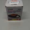 12V Car Heater,200W Windshield Defroster,Plugs into Cigarette Lighter