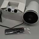 Portable Mini Game Video Projector, 30,000+ Preloaded Games, Android TV 11.0 Smart Projector, 360 ANSI, WiFi & Bluetooth, 1080P HD, Ideal for Home Theater, Gaming, Camping & Outdoor Movie.