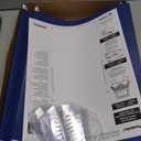 Pendaflex Reinforced Hanging File Folders, Letter Size, Navy, 1/5 Cut, 25/BX (4152 1/5 NAV)
