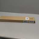 LazBlinds Cordless White 1" Room Darkening Vinyl Mini Blinds, 20" W X 48" H Horizontal Window Blinds for Home, Cordless Shades for Indoor Windows