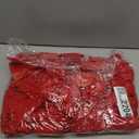 Hoteam 24 Pcs Large Red Christmas Velvet Bows - 10 x 16 Inch Green Christmas Wreath Hanging Bow Xmas Tree Topper for Indoor Outdoor Decor Wrapping Crafts DIY Decor Boutique Use (Red)