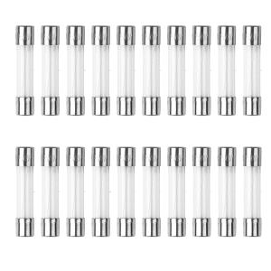 2 x 20Pcs 2A 6x30mm Fast Blow Glass Fuse 2amp 250V 0.24x1.18 Inch Fast Acting F2AL250V