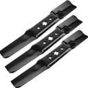 942-05052A 2-in-1 Medium Lift Blades, Compatible with 50" Deck Cub Cad et RZT-L50 L34 S50 XT1 XT2 LT50 GT50 Troy Bilt MTD Craftsman G8200 Mowers, Replace for 742-05052A 330-052,3 Pack
