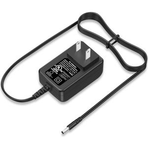 UL Listed 12V Power Cord for Stanley SL10LEDS Charger for Fatmax SL5W09 10 Watt LED Lithium-Ion Rechargeable Spotlight AC/DC Adapter Compatible with FL3WBD FL5W10 SL1M09 Flashlight Adaptor