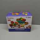 Play Food Set for Kids Kitchen- 68 Pcs Kitchen Food Toy for Toddlers, Cutting & Color Sorting Fake Food/ Fruit/ Vegetable Accessories, Birthday Gifts for 3 4 5 Years Old Boys Girls