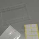 9.8 Large Acrylic Straw Holder for Cabinet Door - Reusable Straw Organizer Storage, Holds 80+ Straws, Ultra Sticky Adhesive Door Mounted, Kitchen Cabinet Accessories Container (Transparent)