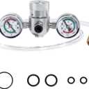 Whipped Cream Charger Pressure Regulator - Compatible with 0.95L/580G/3.3L Tanks & Standard Whipped Cream Dispensers