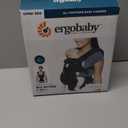 Ergobaby Omni Classic Baby Carrier Newborn to Toddler - Breathable Baby Carriers for Summer - All-Position Carrier with Lumbar Support (7-45 Pounds), Mesh, Onyx Black