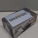 MOUKABAL Sponge Holder for Kitchen Sink  Rustproof Stainless Steel, 360 Rotating Drain Pipe, Large Counter Organizer with Drip Tray for Sponges, Brushes & Dish Cloths Black