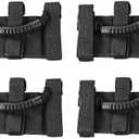 Savadicar 4X Roll Bar Grab Handles Grip Handle Compatible with 1955-2023 Jeep Wrangler YJ CJ TJ JK JKU JL JLU & Gladiator JT Sports Sahara Freedom Rubicon & Unlimited X, Interior Accessories, Black