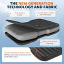 dessports SUV Air Mattress Inflatable Travel Bed: Foldable - Portable Car Inflatable Bed Camping & Road Trips - Thickened Car Air Mattress for Back Seat with Carry Bag & Cup Holder & 2 Pillows