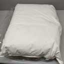 White Duck Down & Feather Pillow - Pillows with Soft-Medium Support for Side & Back Sleepers Standard Size