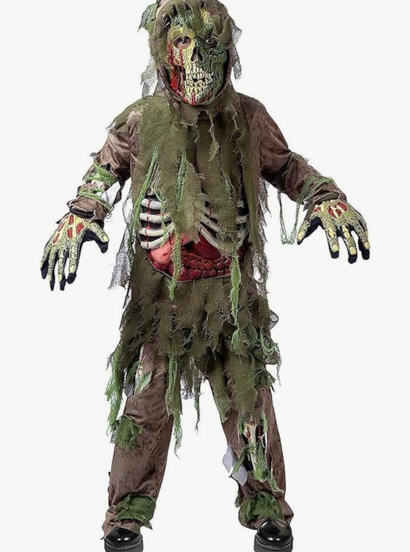 Spooktacular Creations Swamp Deluxe Skeleton Living Dead Zombie Costume for Halloween Kids Monster Role-Playing
No size