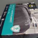 Serta Heated Blanket, Electric Queen Size Blanket, Soft, Warm, Fuzzy Heating Blanket Queen for Office, Couch, 1-12 hr Auto Shut Off Timer, 10 Lv Heat Setting, ETL Certified, Queen 84" x 90" Rust