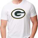 FOCO Men's NFL Team Primary Logo White Short Sleeve T-Shirt (Large)