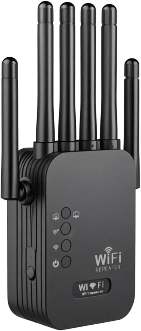 WiFi Extender Signal Booster for Home, New 6X Faster Wireless WiFi Repeater with Ethernet Port, AC1900Mbps Dual Band, Covers up to 12880 sq.ft & 105 Devices, WiFi Booster Compatible with All Routers