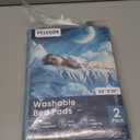 Bed Pads Washable Waterproof 34" x 36" (Pack of 2) - Incontinence Bed Pads for Adults and Kids - Heavy Absorbency Reusable Bed Pads - Chuck Pads - Waterproof Protective Pad for Bed
