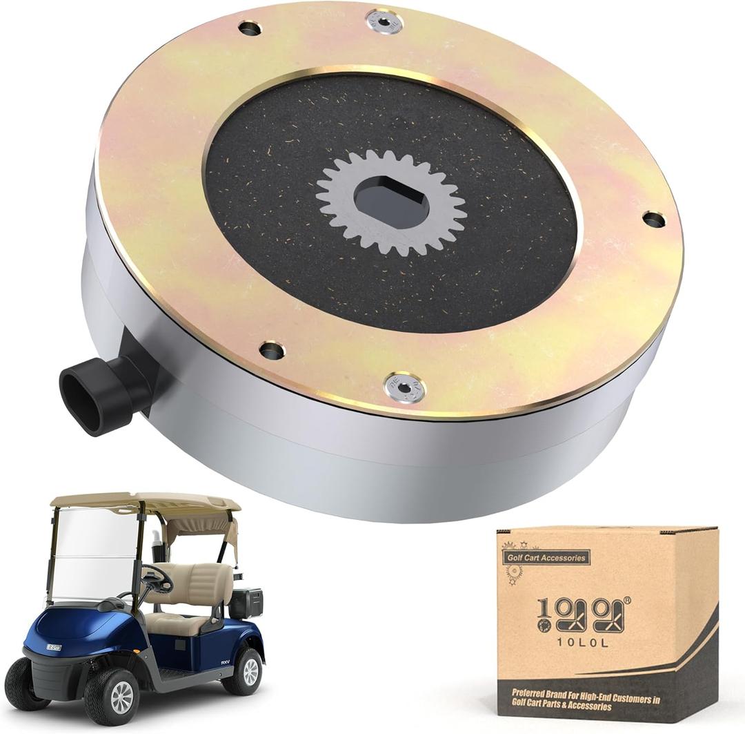 10L0L Golf Cart Motor Brake Upgrade Golf Cart Electric Brake for EZGO RXV Motor Used on EZGO RXV 2009.5-2011 Electric Carts with Danaher Speed Controller-2011 Upgrade, Replace OEM# 610065