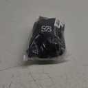 QINSEN Womens Sexy V Neck One Piece Bathing Suit Cross Back Swimsuit High Waist Monokini (Large, Black)