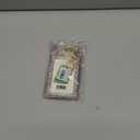 Kate Spade New York Id Badge Clip Key Chain, Sparkle Silicone Keychain Accessory and Suitcase Identifier, Multi Glitter