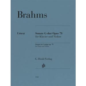Violin Sonata No. 1 in G Major, Op. 78 for Violin and Piano (German, English and French Edition)