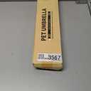 Enjoying Dog Umbrella for Small Dogs, Clear Dog Umbrella Leash, Rainproof Waterproof, Puppy Walking Umbrella with Adjustable Leash, Pet Outdoor Rain Gear (Gen-2)