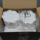 Qilery 24 Set 6 x 8 Inch Mini Canvas Boards and Easel for Painting, Acrylic Paint Strips, Palettes, Brushes, Canvases Painting Kits for Kids Adults Artists Beginners Oil Acrylic Painting Party Favors