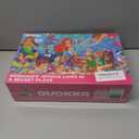 QUOKKA Giant Floor Puzzles for Kids Ages 4-6 - 2x3 Feet Extra-Thick 48 Pieces Toddler Puzzle Ages 3-5  Mermaid Educational Activity for Boys Girls  Premium Box with Sturdy Handle & Magnetic Closure