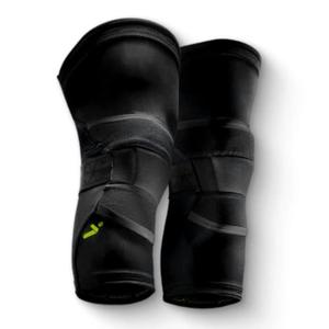 Storelli BodyShield Knee Guards, High-Impact Protection, Sweat-Wicking, UV-Resistant Athletic Knee Protection Pads for Soccer & Heavy-Duty Sports, Black, Medium