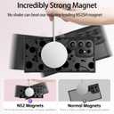 SEXYMOM Magnetic for Samsung Galaxy S24 Ultra Case - Wireless Charging Compatible,Cute Floral Design for Women and Girls,Slim Fit Translucent Matte Phone Case - Cherry