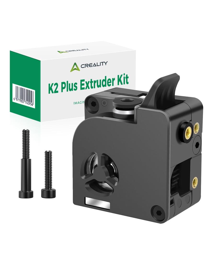 Creality Official K2 Plus Extruder Kit, Build-in Filament Runout Sensor, 80N Strong Extrusion Force & Dual Gear Design Provide Smooth and Precise Feeding, Compatible with Creality K2 Plus, K2, K2 Pro