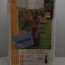 Alpine Corporation 35" Tall Outdoor 3-Tier Birdhouse Water Fountain with Cardinal Accent, Rustic Floor Decor for Garden and Patio, Brown